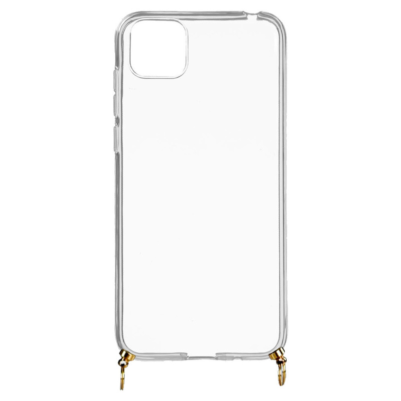 Funda Silicona Colgante Transparente para Huawei Y5p