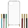 Funda Silicona Colgante Transparente para Huawei Y5p