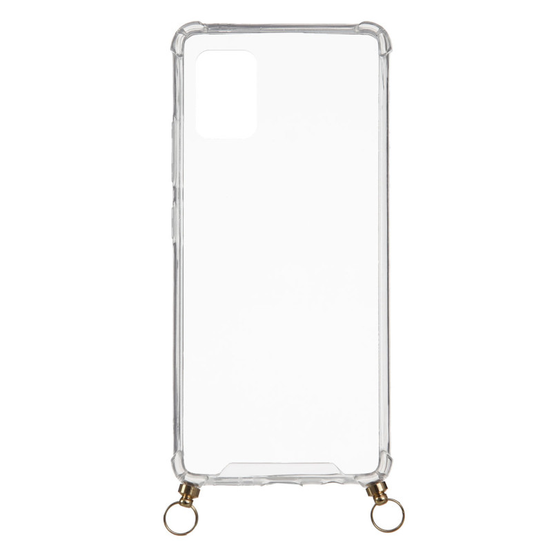 Funda Silicona Colgante Transparente para Samsung Galaxy A51 5G