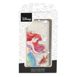 Funda para Oppo A58 4G Oficial de Disney Ariel y Sebastián Burbujas - La Sirenita