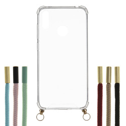 Funda Silicona Colgante Transparente para Huawei Y7 2019