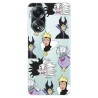 Funda para Oppo A58 4G Oficial de Disney Villanas Patrón - Villanas Disney