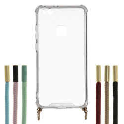 Funda Silicona Colgante Transparente para Huawei P10 Lite