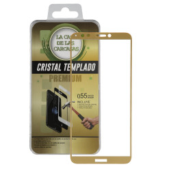 Cristal Templado Completo Oro para Huawei Y7 2018