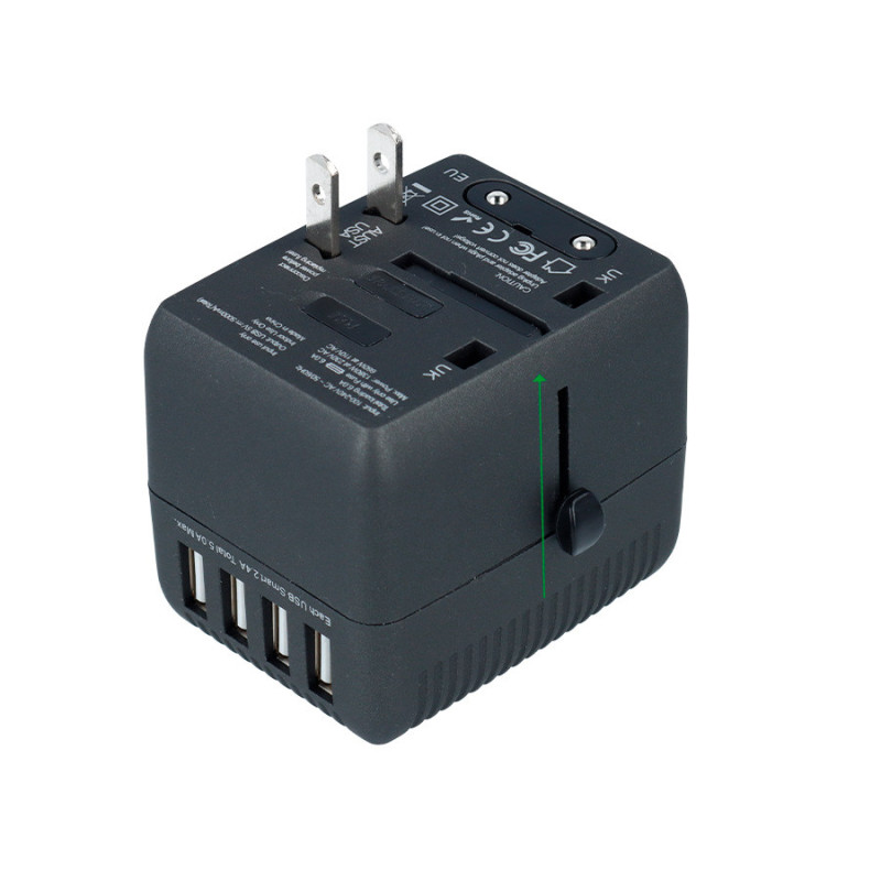 Adaptador internacional Premium con USB thumbnail