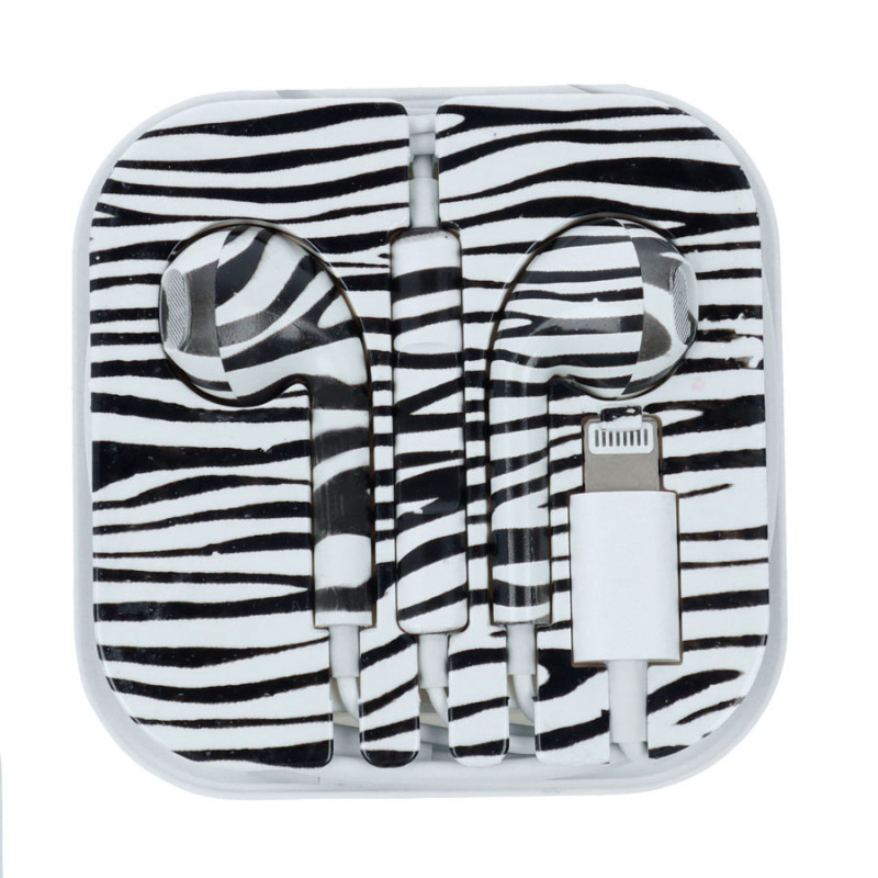Auriculares Padrão Animal Print thumbnail