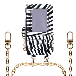 Monedero con Colgante Animal Print