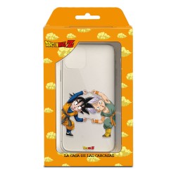 Funda para iPhone 15 Plus Oficial de Dragon Ball Goten y Trunks Fusión - Dragon Ball