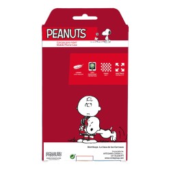 Funda para iPhone 15 Oficial de Peanuts Personajes Beatles - Snoopy