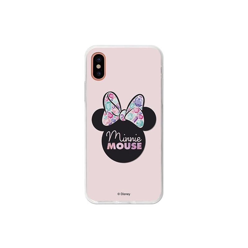 Capa Oficial Disney Minnie Pink Shadow para iPhone X