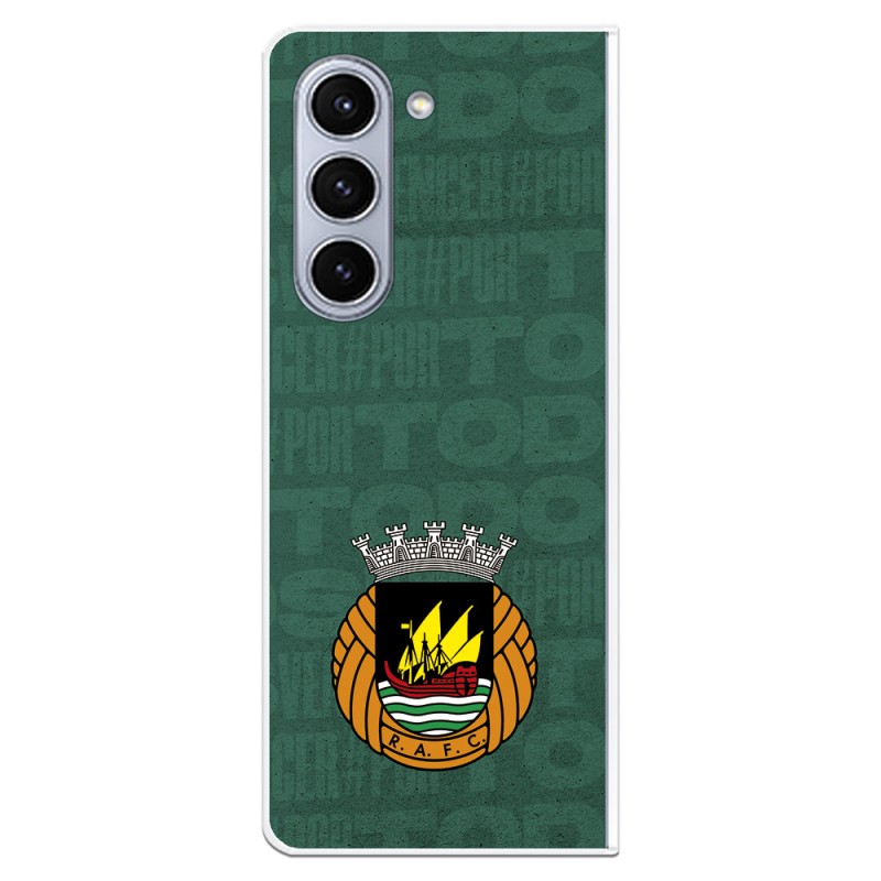 Funda para Samsung Galaxy Z Fold 5 del Rio Ave FC Escudo Fondo Verde  - Licencia Oficial Rio Ave FC