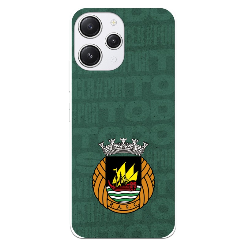 Funda para Xiaomi Redmi 12 del Rio Ave FC Escudo Fondo Verde  - Licencia Oficial Rio Ave FC