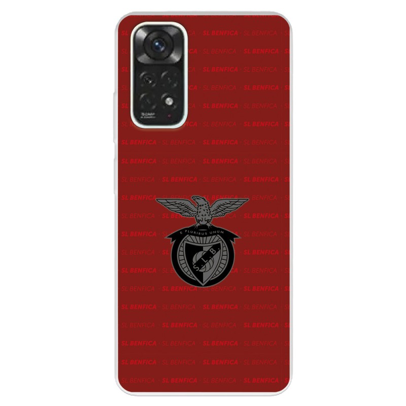 Funda para Xiaomi Redmi Note 12 Pro del Benfica Escudo Fondo Granate  - Licencia Oficial Benfica