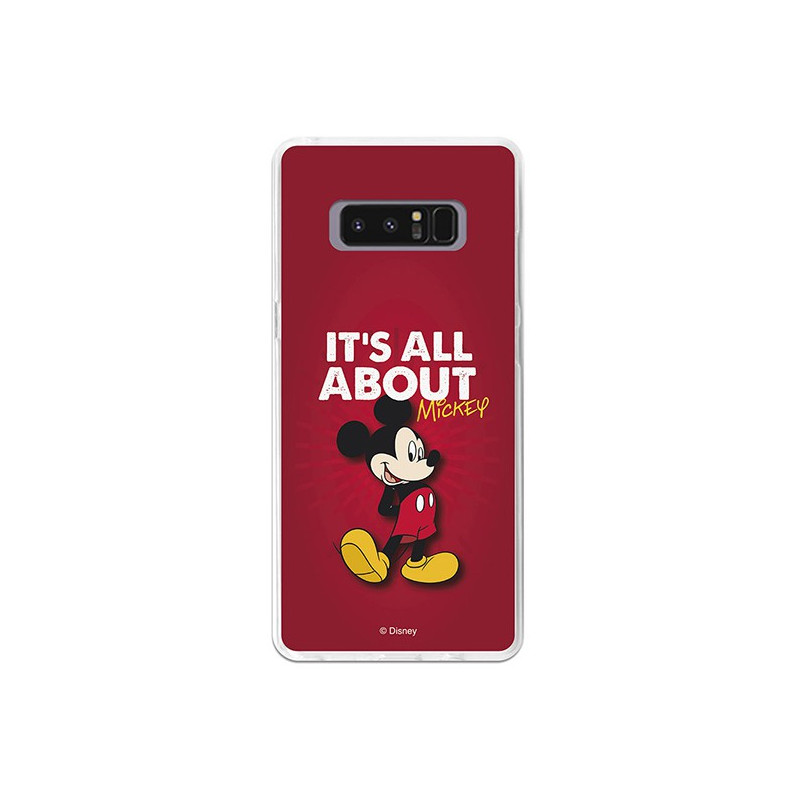 Capa Oficial Disney Mickey It`s all about Mickey para Samsung Galaxy Note 8