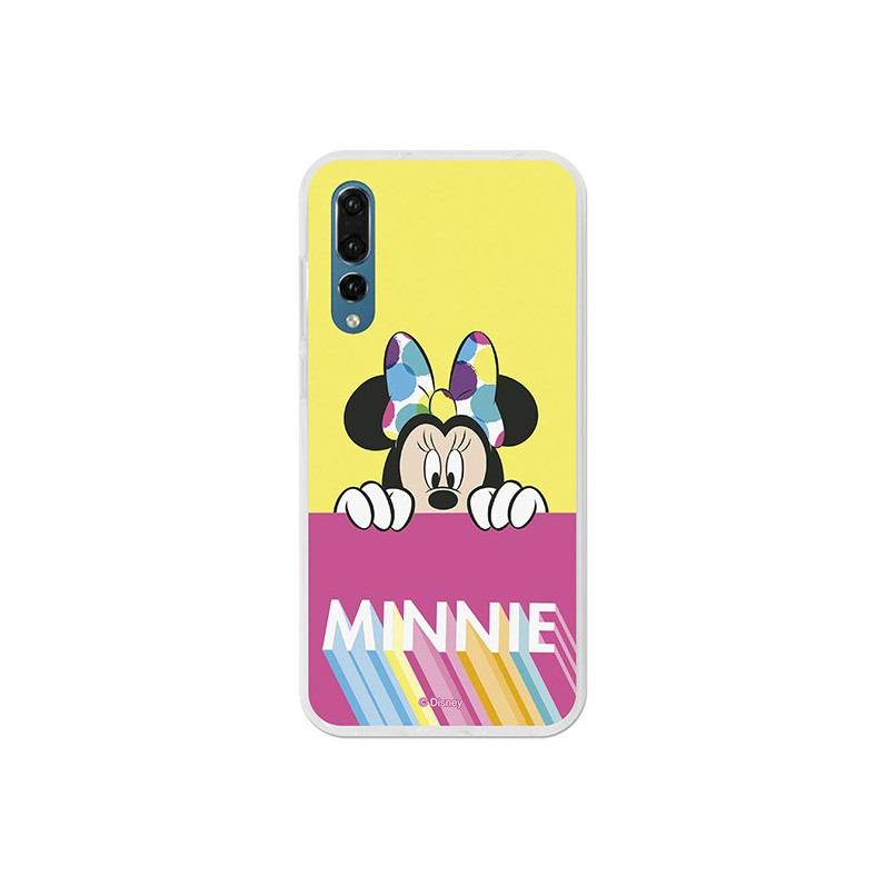 Capa Oficial Disney Minnie Pink Yellow para Huawei P20 Pro