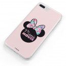 Capa Oficial Disney Minnie Pink Shadow para iPhone X