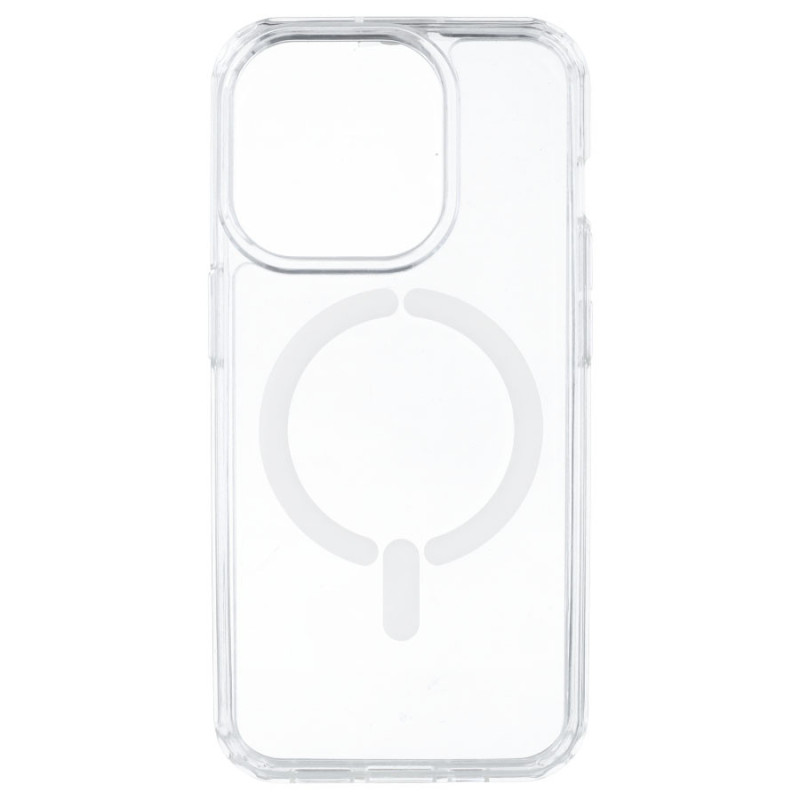 Funda Transparente Logo Compatible con Magsafe para iPhone 15 Pro Max