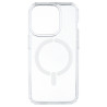 Funda Transparente Logo Compatible con Magsafe para iPhone 15 Pro Max