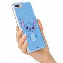 Capa Oficial Lilo & Stitch Lilo & Stitch Azul para Samsung Galaxy A70