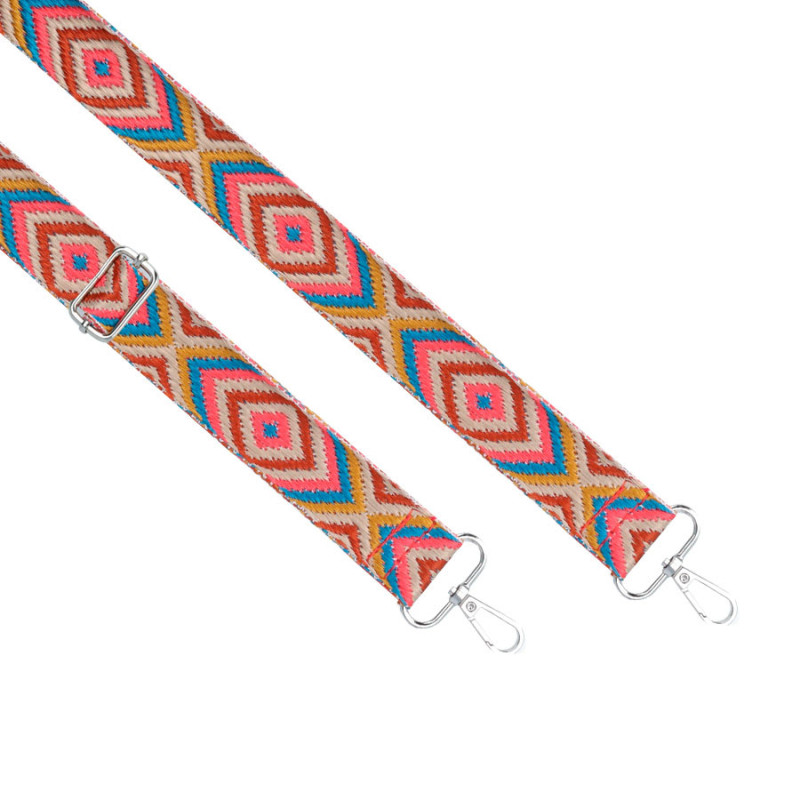 Lanyard estampado Étnico - Cordão para Telemóvel e Bolsa