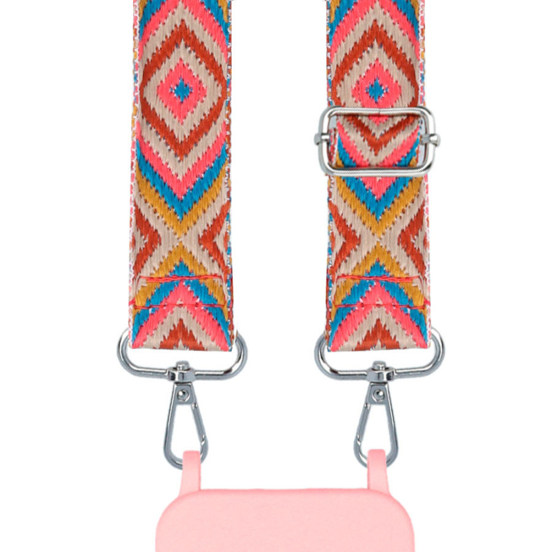 Lanyard estampado Étnico - Cordão para Telemóvel e Bolsa thumbnail