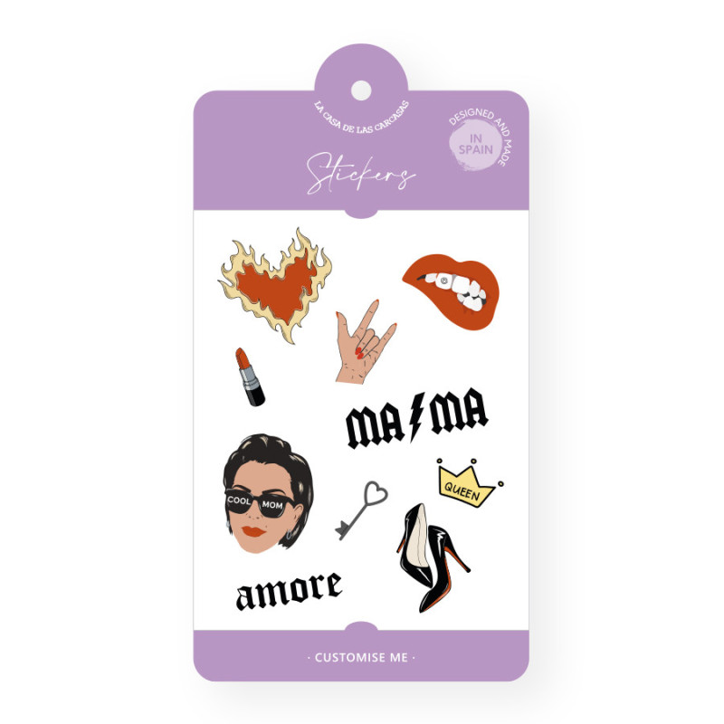 Stickers Día de la Madre - Personaliza tus Dispositivos