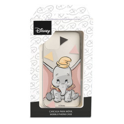 Funda para ZTE Blade A33s Oficial de Disney Dumbo Silueta Transparente - Dumbo