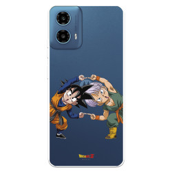 Funda para Motorola Moto G34 Oficial de Dragon Ball Goten y Trunks Fusión - Dragon Ball