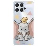 Funda para Honor 70 Lite Oficial de Disney Dumbo Silueta Transparente - Dumbo