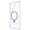 Funda Transparente Compatible con MagSafe Ring para Samsung Galaxy S23 Ultra