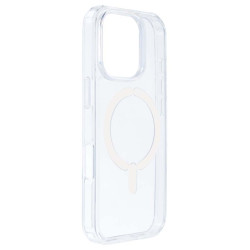 Funda Transparente Logo Compatible con Magsafe para iPhone 16 Pro Max