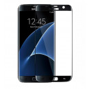 Película de vidro temperado completa preta para Samsung Galaxy S7 Edge