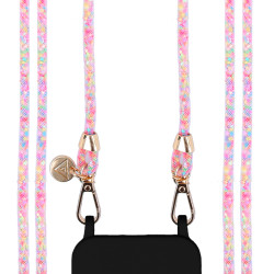 Cordão com Estrelas Coloridas para telemóvel