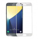 Película de vidro temperado completa branca para Samsung Galaxy J7 2017 Europeu