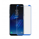 Película de vidro temperado completa Azul para Samsung Galaxy S8