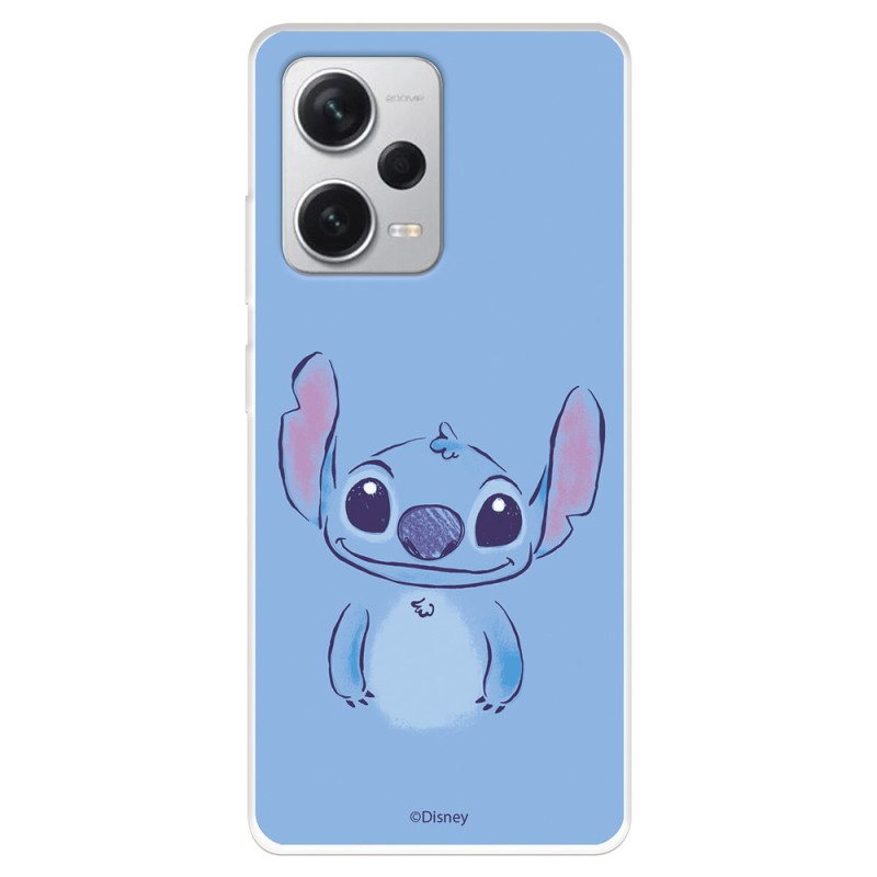 Funda para Xiaomi Redmi Note 12 5G Oficial de Disney Stitch Azul - Lilo & Stitch