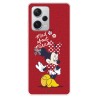 Funda para Xiaomi Redmi Note 12 5G Oficial de Disney Minnie Mad About - Clásicos Disney