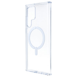 Funda Transparente Resistente Compatible con MagSafe para Samsung Galaxy S23 Ultra