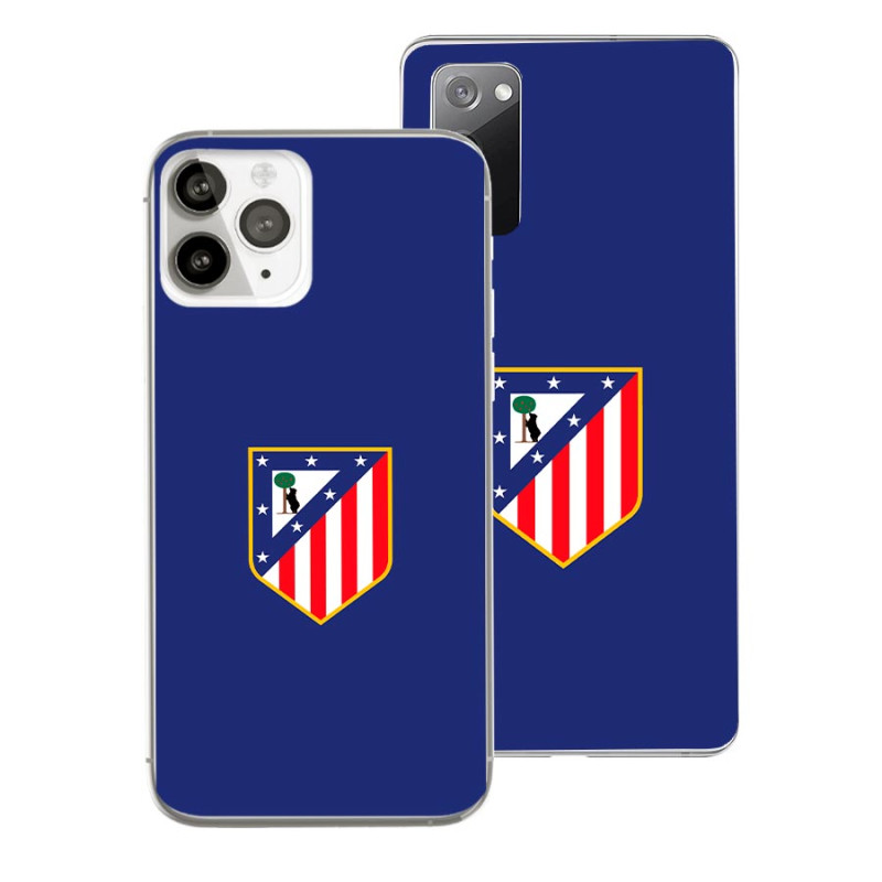 Capa Oficial Atlético De Madrid - Emblema fundo azul
