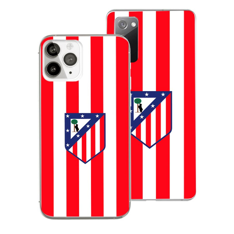 Capa Oficial Atlético De Madrid - Emblema e Riscas