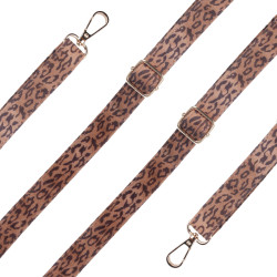 Lanyard com Corrente Print Animal - Cordão para Telemóvel e Bolsa
