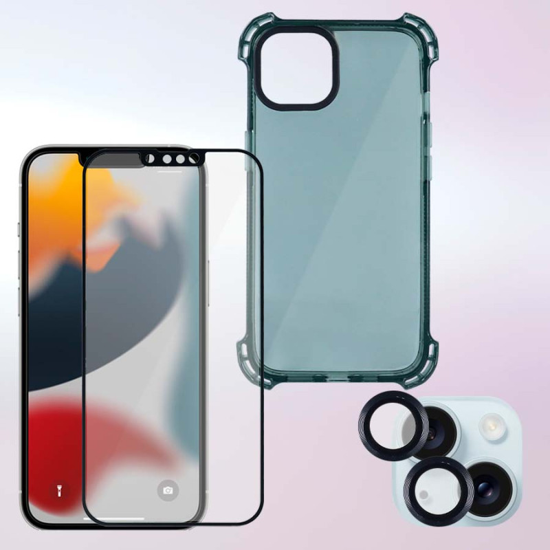 Pack Super Proteção para iPhone 15 Pro Max Pack Super Proteção para iPhone 15 Pro Max