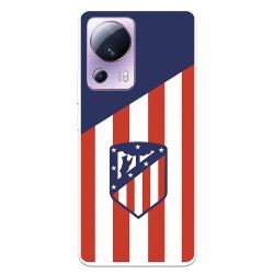 Funda para Xiaomi Mi 13 Lite del Atlético de Madrid Escudo Fondo Atletico  - Licencia Oficial Atlético de Madrid