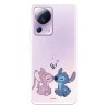 Funda para Xiaomi Mi 13 Lite Oficial de Disney Angel & Stitch Beso - Lilo & Stitch