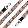 Lanyard Étnico de Contas - Cordão para Telemóvel e Mala