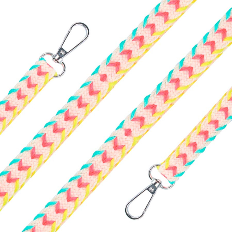 Lanyard Bordado Fio Étnico - Cordão para Telemóvel e Bolsa thumbnail