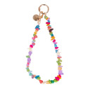 Bracelete de pedras coloridas para o teu telemóvel