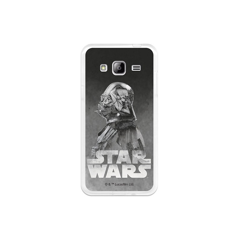 Capa Oficial Star Wars Darth Vader preto para Samsung Galaxy J3 2016