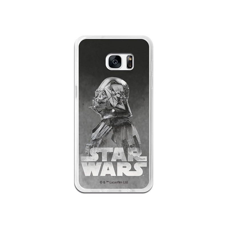 Capa Oficial Star Wars Darth Vader preto para Samsung Galaxy S7 Edge