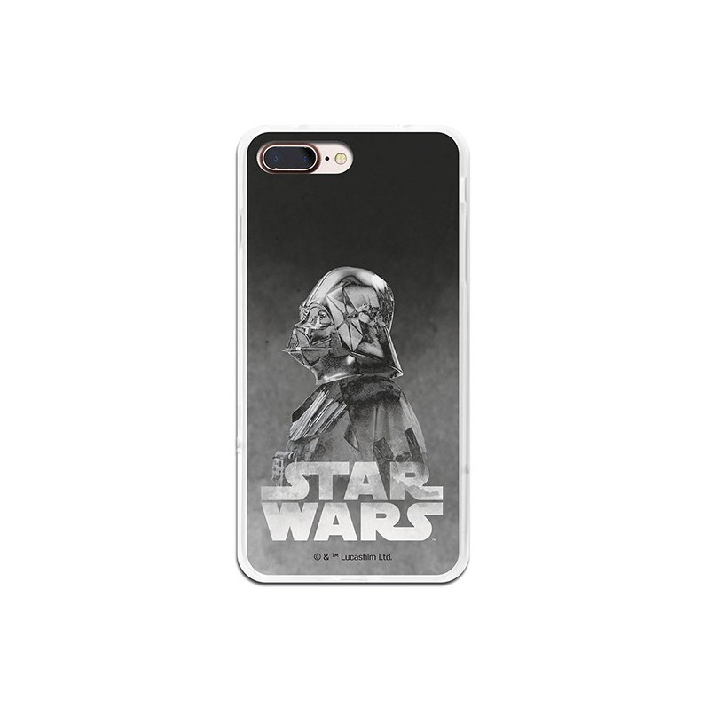 Capa Oficial Star Wars Darth Vader preto para iPhone 8 Plus